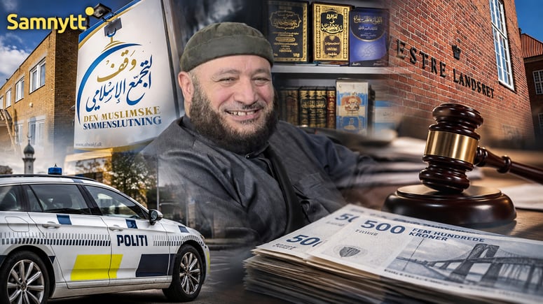Artikelbild för artikeln: IS-kopplad kusingift moskéledare döms för bidragsbedrägerier - slipper utvisning