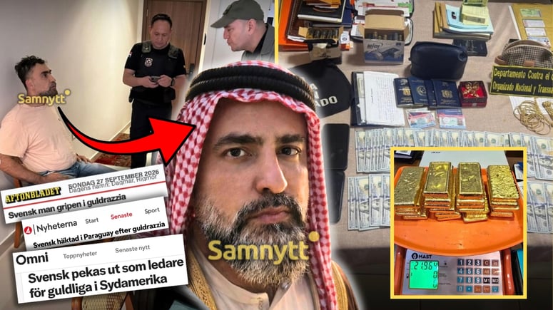 Artikelbild för artikeln: Här är mediernas "svensk" som häktats i arabiska guldhärvan i Sydamerika