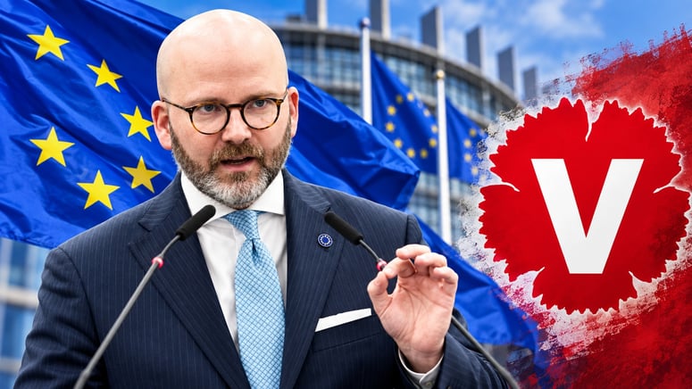 Artikelbild för artikeln: Weimers vill granska Vänsterpartiets EU-allians – kan förlora EU-stöd