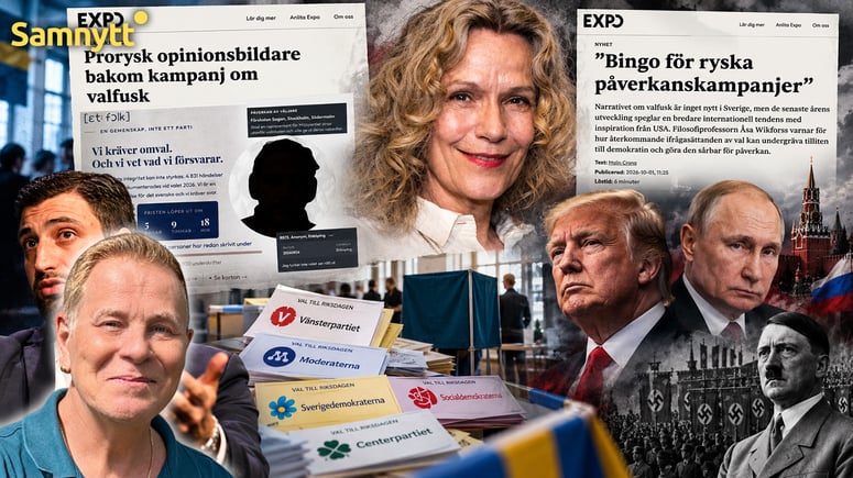 Artikelbild för artikeln: Dagerlind: Från valfusk till Putin och Hitler – så försvinner sakfrågan