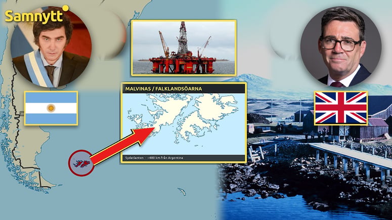 Artikelbild för artikeln: Storbritannien har förbjudit oljeborrning i Nordsjön av klimatskäl – men borrar vid Falklandsöarna