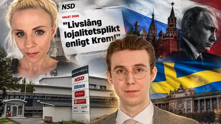 Artikelbild för artikeln: S-tidning hänger ut SD-politiker som rysk säkerhetsrisk – kan inte ange något sakskäl