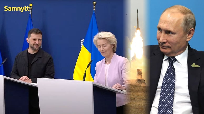Artikelbild för artikeln: Zelenskyjs nya krav: "Vi behöver minst 780 miljarder kronor från er nästa år"