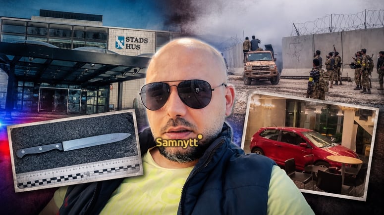 Artikelbild för artikeln: Arab häktad efter fordonsattack mot Ronneby stadshus - "Trodde det var en syrisk militärbas"