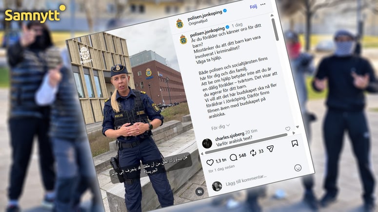 Artikelbild för artikeln: Polisens nya arab-kampanj: Informerar föräldrar med kriminella barn