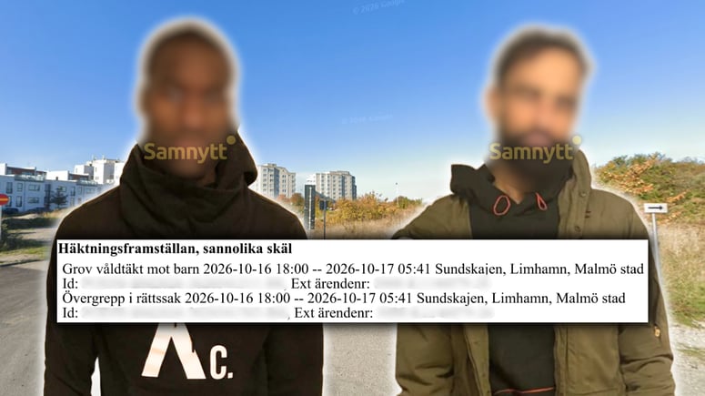 Artikelbild för artikeln: Morddömd afrikan och libanes häktade för grov våldtäkt mot barn