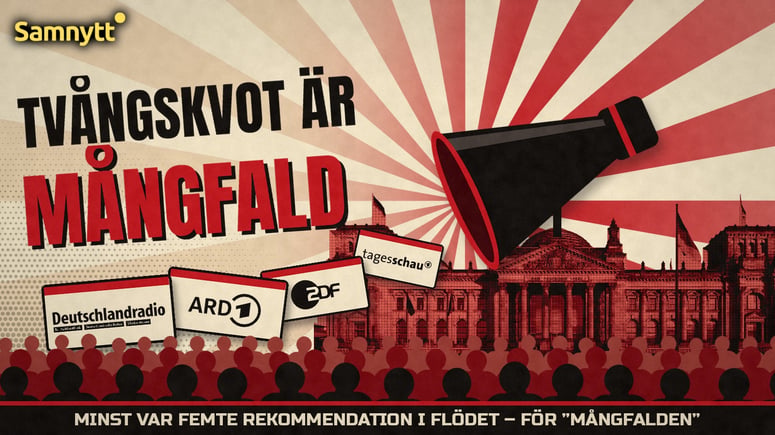 Artikelbild för artikeln: Tyskland vill styra medborgarnas nyhetsflöden för att skapa ”mångfald” – public service får förtur