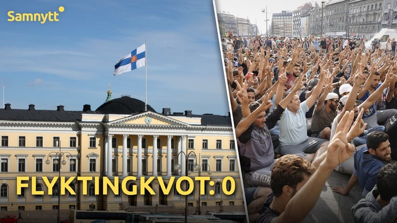 Artikelbild för artikeln: Sannfinländarna vill skrota flyktingkvoten helt