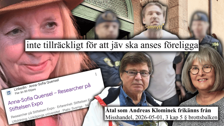 Artikelbild för artikeln: Hovrätten: Expo-kvinnan inte jävig när hon friade Andreas Klominek