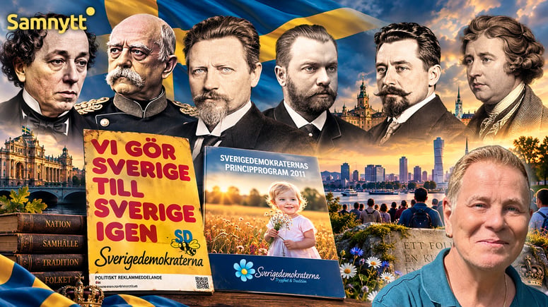 Artikelbild för artikeln: Dagerlind: Socialkonservatismen föddes inte i ett folklöst land
