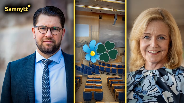 Artikelbild för artikeln: SD kan offra ministerposterna – för att locka över C